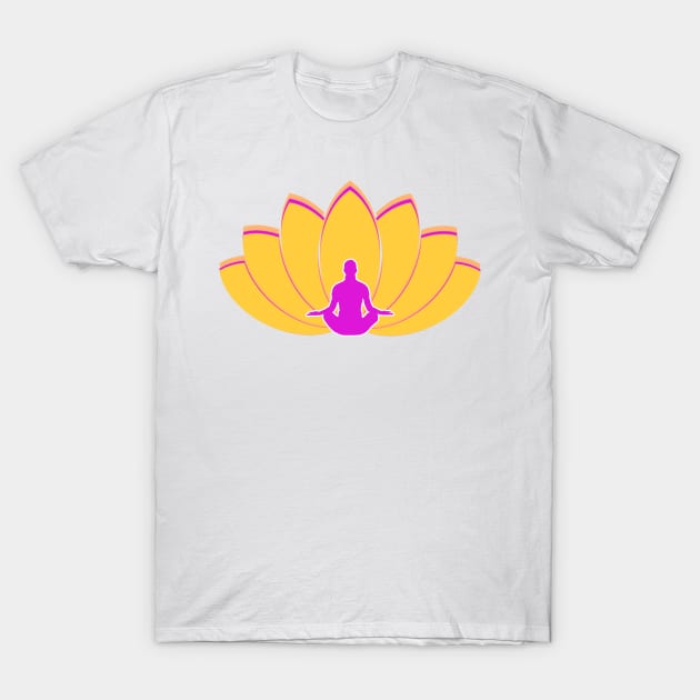 Yoga T-Shirt by alialbadr